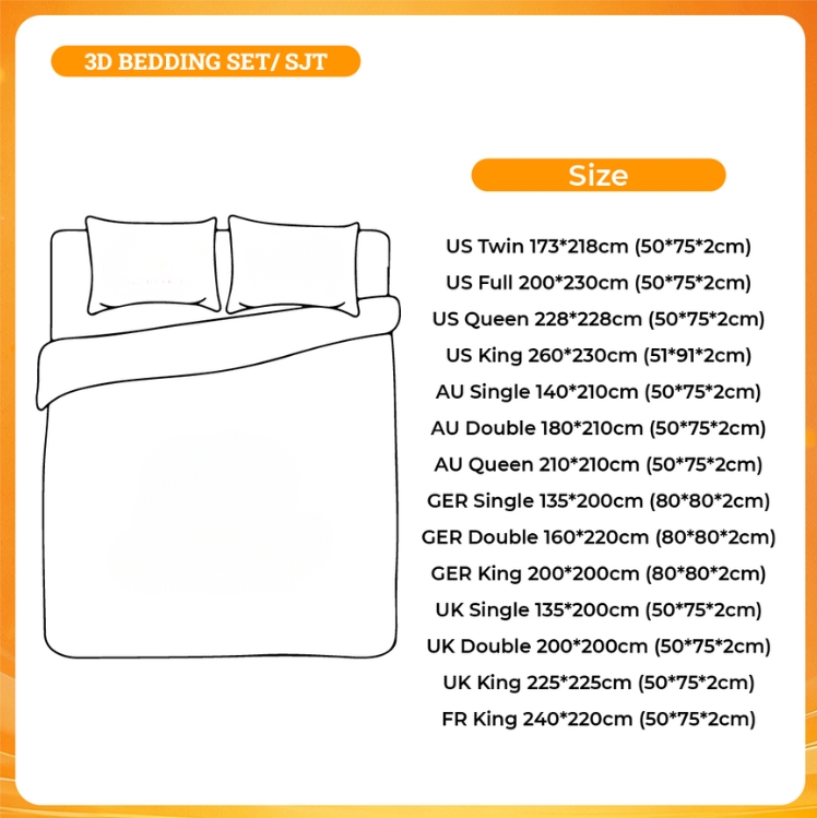 3D BEDDING SET - Family Guy Merchandise